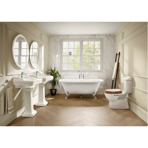 Colonial Ii Close Coupled Toilet Suite 2